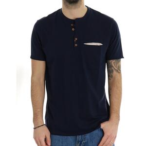 T-SHIRT SERAFINO SSEINSE BLU